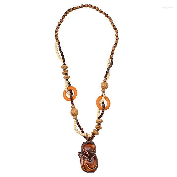 Подвесные ожерелья богемный этнический ожерелье в стиле женского раллий