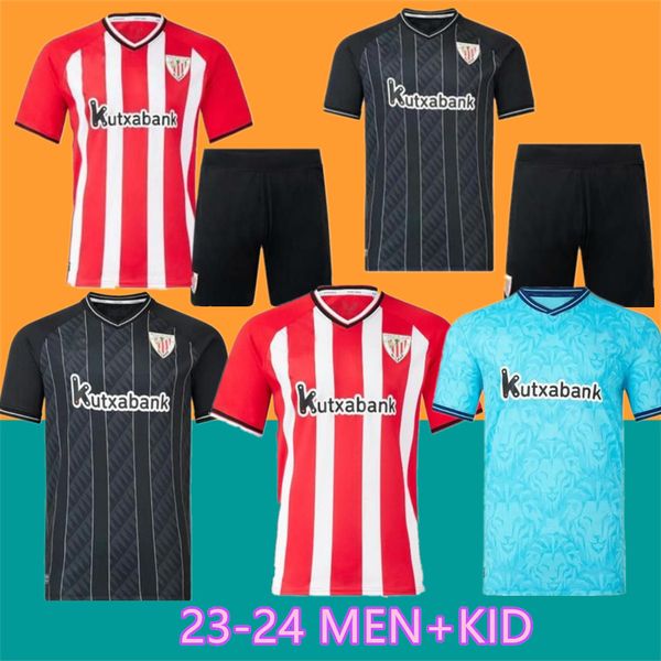 23 24 Club Fußballtrikots Berenguer 2023 Muniain Athletic Bilbao Home Away Williams Football Shirt Raul Garcia Villaliber Trikot Sancet