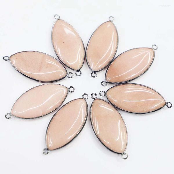 Colares pendentes 6pcs/lot stone natura pingente pingente pingente de colar mineral cidadãos de moda de jóias diy acessórios de jóias por atacado