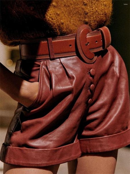 Gürtel Ledergürtel Frauen Vintage echte feste Farbe All-Match 2023 Damen Exquisite Bund Modedekoration