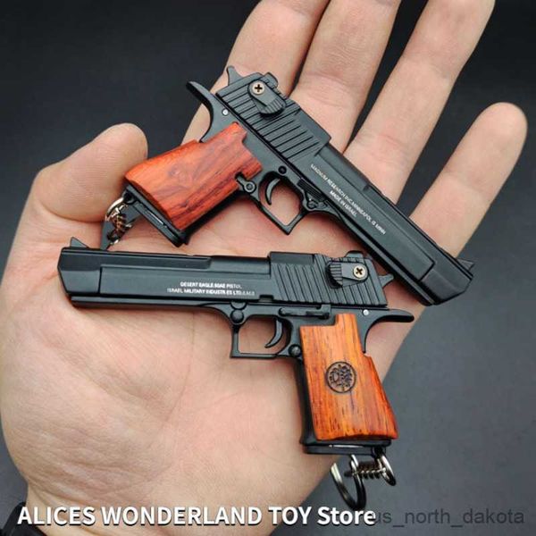 Itens de novidade Padrão de novo produto Modelo de alta qualidade 92f Toy Gun Mini Alloy Pistol Collection Toy Gift Pinging R230818