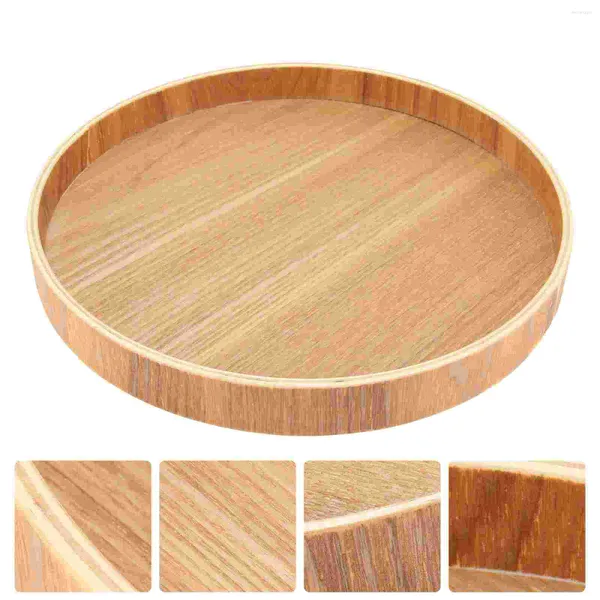 Teller Holz Tee Tablett Bandejas Para Comida Servierplatte Wasserbecher Geschirr Küche Versorgung Sushi Dessert kleiner Salat