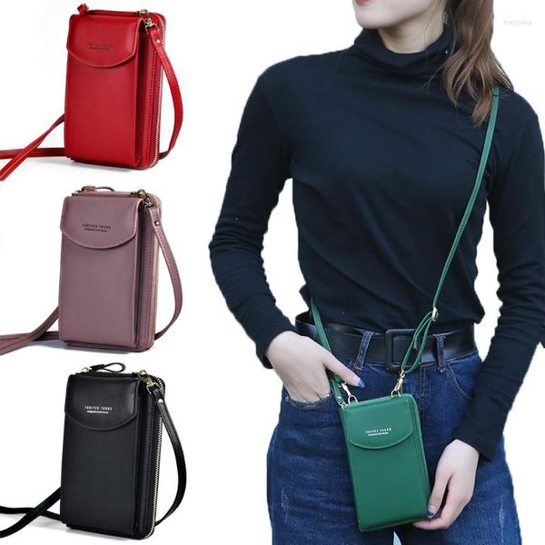 Carteiras Pu Bolsas de luxo Bolsas femininas para mulher 2023 Senhoras Hand Mã