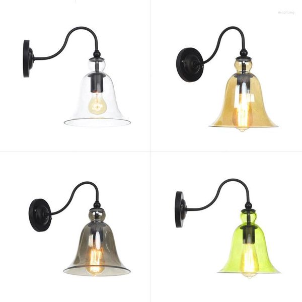 Wandlampe Retro Vintage Leuchten Bunte Mädels Lampen für Schlafzimmer Esszimmer Gangbett Balkon Café Leuchte