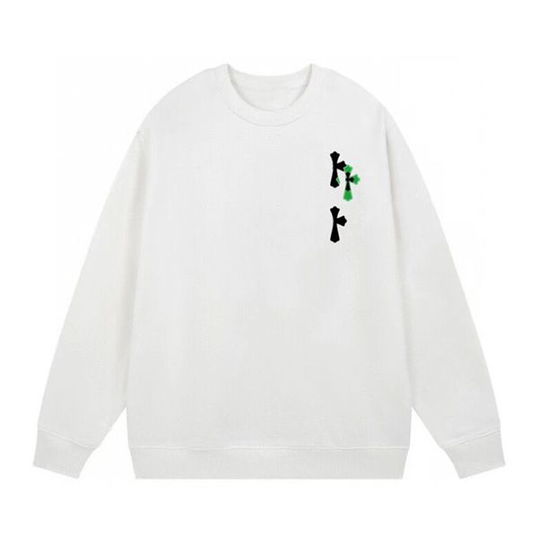 2023s Autumn e Winter Craft Jacquard Letter Logo Moda de manga longa suéter unissex Student Casual Fleece Top Hoodie K18