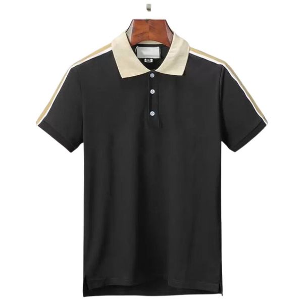 2023 Designer Polo Shirt Men Luxury POLO Casual Summer Tassino di alta qualità Snake Snake Ape T-shirt da ricamo M-3xl M-3xl