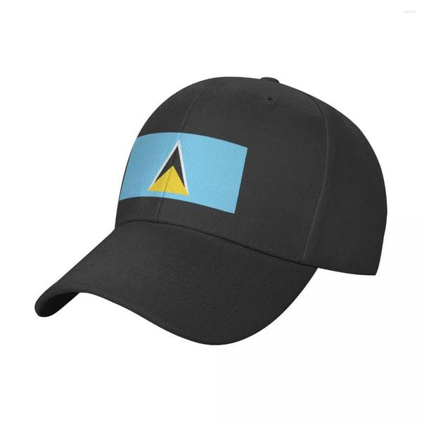 Ball Caps St Lucia National Flag Baseball Cap