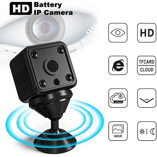 X6 HD Mini WiFi Camera 1080P IR Night Vision Cameriere IP 1080p CAM CLUOD CAM Cluod con microfono per Home Baby vs A9 Pro