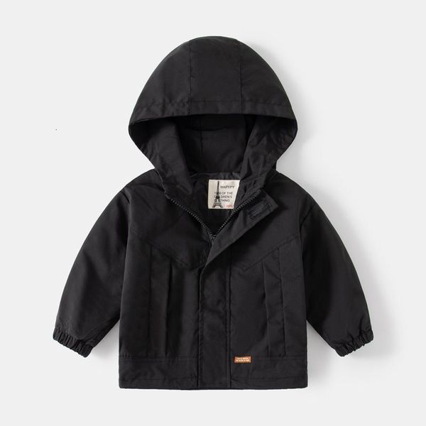 Giacche per bambini trench cappotti per ragazzi esterni giacca a vento casual giacca autunno inverno bambini in pile calda bombardiere abbigliamento con cappuccio 230817 230817