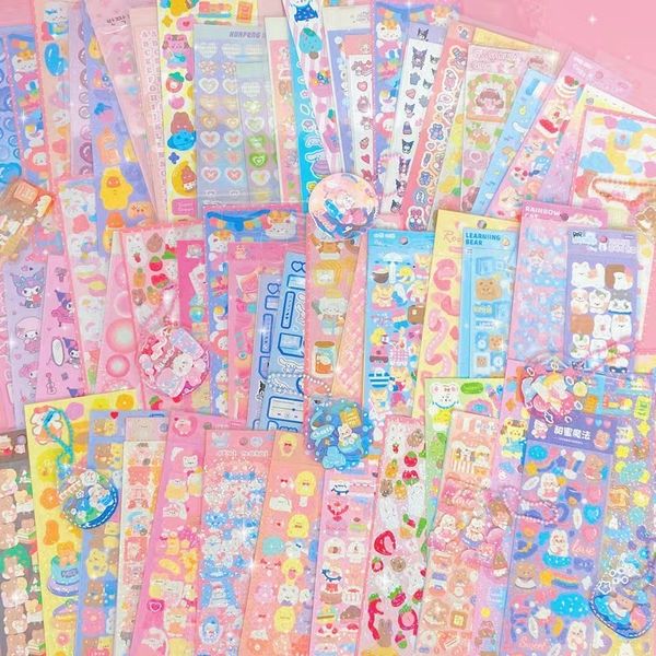 Другие декоративные наклейки 200 листов милый мультфильм Gooka Notebbook