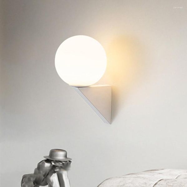 Wandlampe Nordic Design Anhänger Lichter Armaturen Schwarzweiß moderne minimalistische Nacht