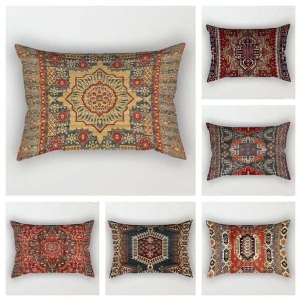 Kissen marokkanische ethnische Kissenbezug Dekoration Wohnkultur dekorative Abdeckung für elegantes Sofa 30 50 Boho 40 60