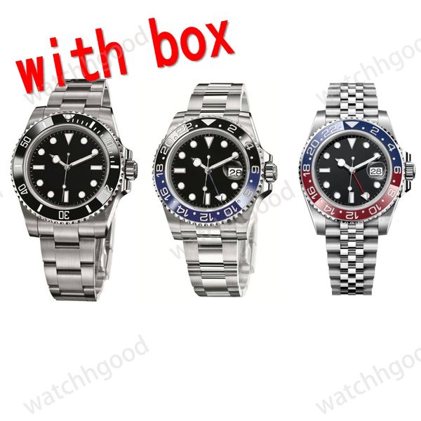 Armbanduhren GMT Herrenuhr Uhrwerk Uhren Designer Mode Lässig Montre De Luxe Damen Aaa Saphir Frau Handgelenk Zdr Bp Fabrik Dh02 C23