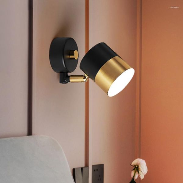 Настенная лампа картинка изголовье направление дорожки прожектором кухни прикроватное освещение маленькое упрощенное стиль коридора Fumi для