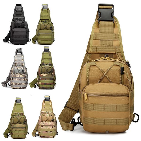 Mochilas Pacote de Mochila Bola Tática Militar Bag Crossbody Esportes Esportivos ao ar livre CASADA DE CAMINHAÇÃO DE TRAVELAGEM MENINOS MENINOS SALING SACO DE ombro 230818