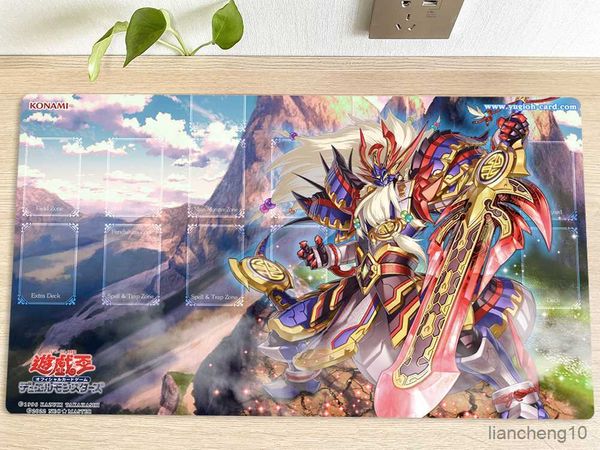 Maus -Pads Armband Playmat Swordsoul Souverän Chengying Mat Trading Card Game MAT MOUSE PAD TABECH DECK GAMING MAT R230819