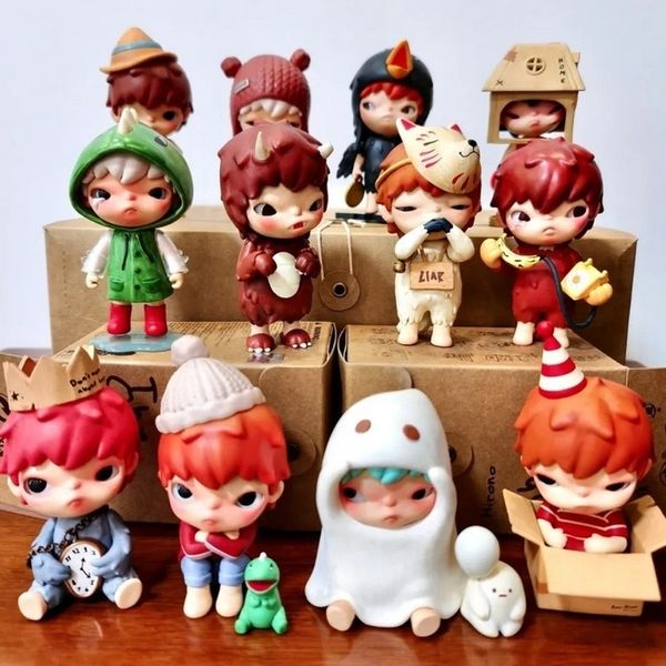 Askeri Figürler Hirono Diğer Bir Figür Xiaoye Boy Kawaii Anime PVC Aksiyon Figürin Dekoratif Koleksiyon Model Bebek Oyuncakları Hediyeler 230818