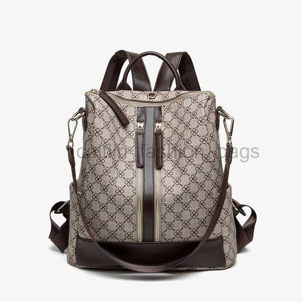 Backpack Designer Brand Men's School School Bag Youth Girls 'College PU Leather Travel Caitlin_fashion_bags