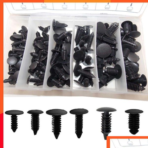 Altri accessori interni 140pcs Nylon Plastic Bumper Clip Porta del rivestimento Pannello di rivestimento del trade commerciale estero 4mm 5mm 6mm 7 mm DHI71