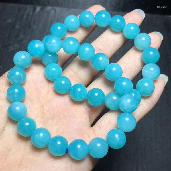 Bangle Natural Amazonite Bracelet Bead Crystal Healing Stone Fashion Gemstone Jewelry День день рождения 1 шт.