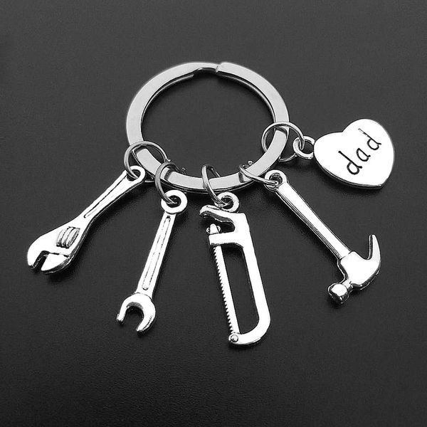 Anelli chiave moda I Love Dad Car Chartedriver Weline Gadget Chain Father 39s Day Gift Keyring Chains Deliver Delivery Smtsz Smtsz