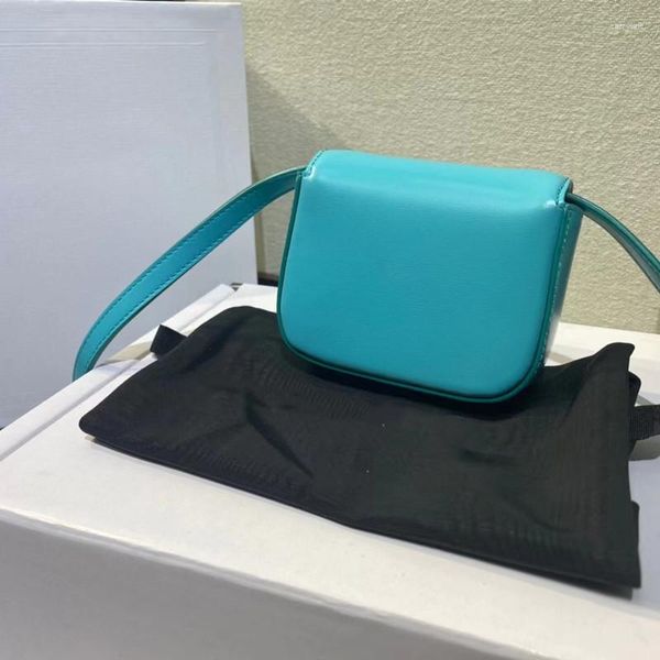 Abendtaschen 2023 Mini Kopfhörerbeutel Mode Leder kleiner Square Pendler Damen Fanny Pack