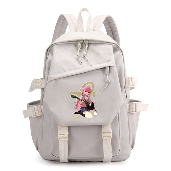 Schultaschen Bocchi der Rock Anime Kawaii Harajuku Canva Tasche süße Modeeinkäufe Schöne Gotoh Hitori Design Rucksäcke 230818