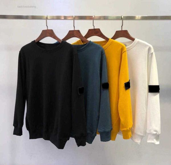 taş erkek hoodies sweatshirtler taş jumperlar moda erkek giyim mektubu nakış uzun kollu kazak adam kadınlar rahat pamuk gelgit akış tasarımı 687