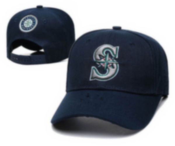 Hot Mariners S Brief Baseball Caps Gorras für Männer Frauen Mode Hip Hop Knochen Marke Hut Sommer Sonne Snapback Hüte h5-8,19