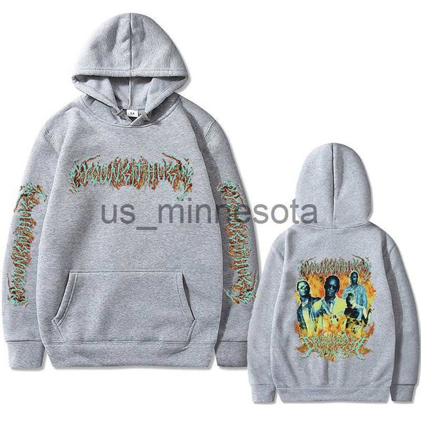 Herren Hoodies Sweatshirts Rapper Young Thug Business ist Busines Music Tour Grafik Hoodie Männlich Hip Hop Vintage Sweatshirt Männer Mode übergroße Kleidung J230818