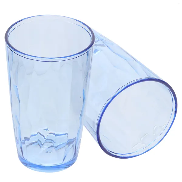 Geschirrsets 2 PCs Cups für Party -Saft -Hochzeitsfest -Getränke Restaurant Glass Home