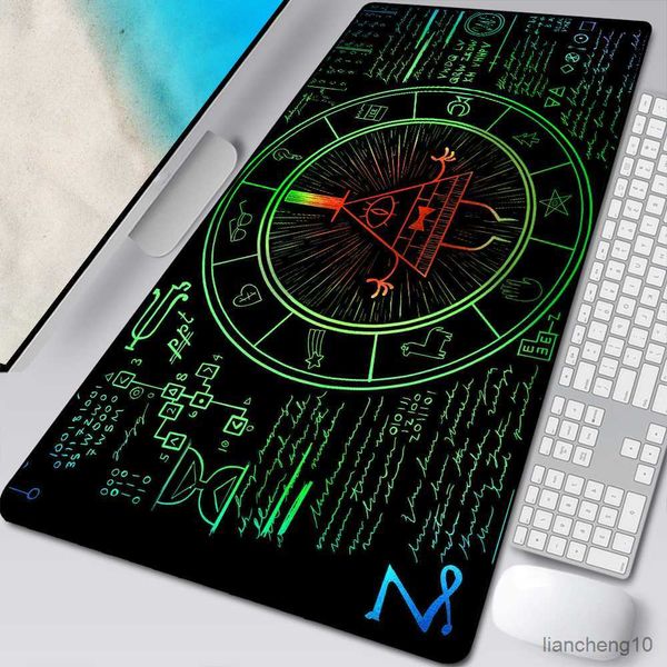 Мышиные накладки запястья гравитационные падения аксессуаров Mousepad Long Computer Mat 40x90 Extra Barge Gaming Carpet Mouse Pad 80x30 Pads Anime XXL R230819