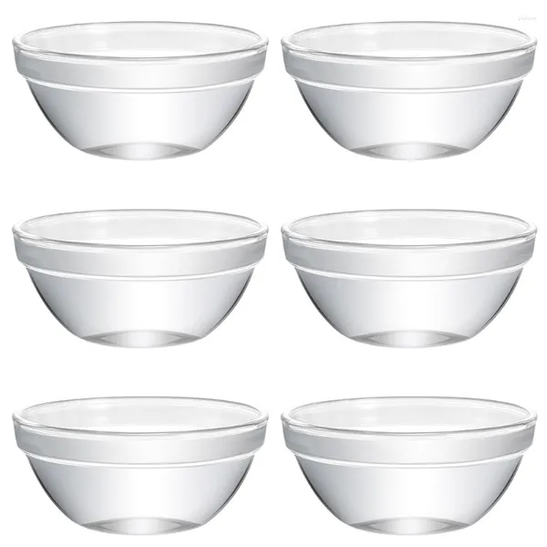 Set di stoviglie ciotole per cucina in bicchiere da cucina da porto per porte di snack da porto insalente decorativo insalata di caffè insalata