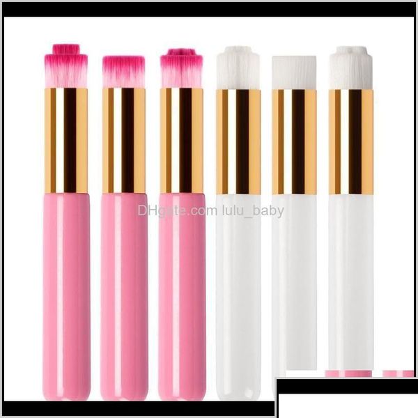 Reinigungswerkzeuge Zubehör Professionelle Schwarzkopf Pinsel Eye Lash Shampoo Augenbrauen Nase Schönheit Make -up Reiniger Pink Weiß 3 Typen Kopf Dhenh