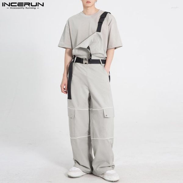 Pantaloni maschili incerun 2023 in stile coreano bello da uomo salti di carico casual camesti