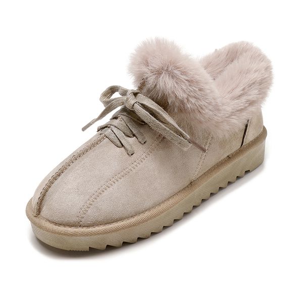 Sapatos femininos botas de neve de inverno sapatos femininos sapatos de algodão homem ming ac12
