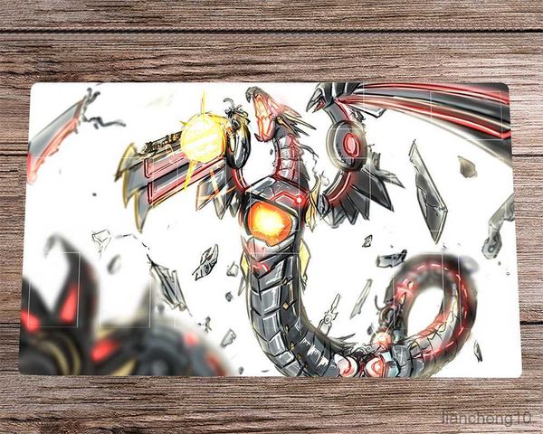 Mouse Pads Bilek Playmat Siber Infinity Ticaret Kartı Mat Kurulu Oyunu Mat Anti-kayma Masa Ped Anime Mouse Pad 60X35cm R230819