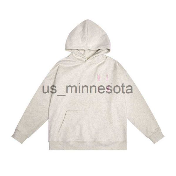 Herren Hoodies Sweatshirts 2023 Herbst und Winter New Hoodie plus Samt verdickte Pullover Männer und Frauen American Street Paare Lose Tops J230818