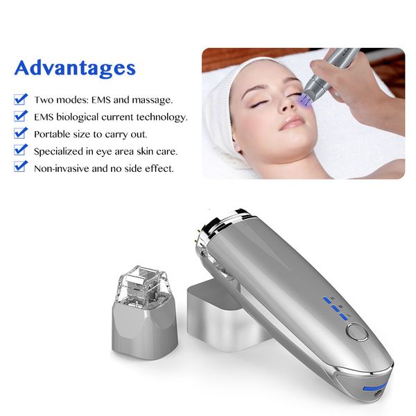 Gesichtsmassagegeräte BB Eyes Maschinengesichts -Heben Beauty Instrument Gerät Entfernen Sie Falten dunkle Kreise Gesichtslebeziehung EMS Eye Massager Beauty Salon 230818