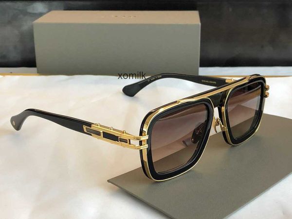 um dita lxnevo dts top original de alta qualidade designer de sol para mensagens famosas moda retro de luxo de luxo e óculos de moda design g ssur