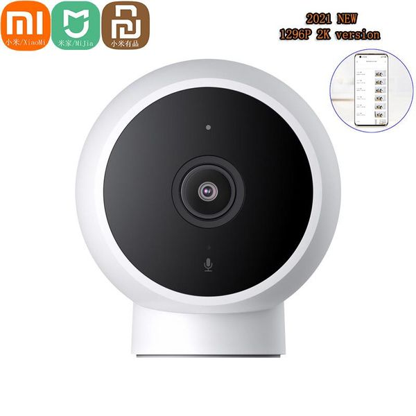 Продукты оригинал xiaomi mijia app 1296p 2k IP -камера Fov Night Vision 2,4 ГГц Wi -Fi Mi Home Kit Monitor