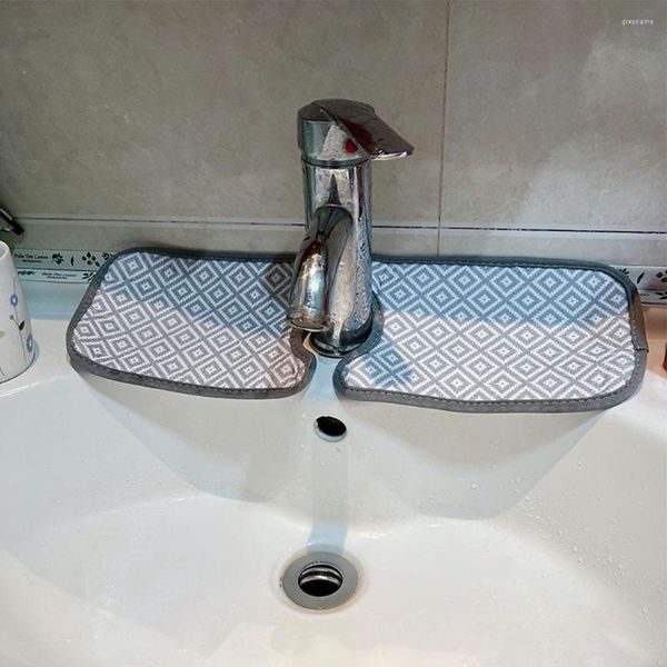 Set di accessori per il bagno per la lavandino del bagno del bagno cucina Acqua previsto per asciugatura a cattura splash tocchi per tappetino assorbente.