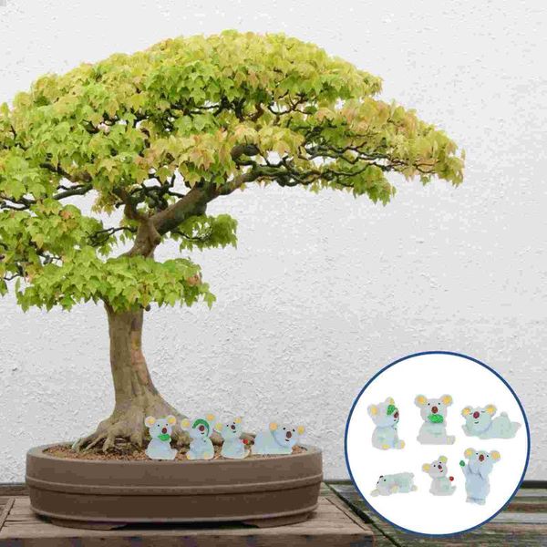 Decorazioni da giardino Micro paesaggio Decorazione di animali in miniatura Decorazione di figurine di vasi succulenti