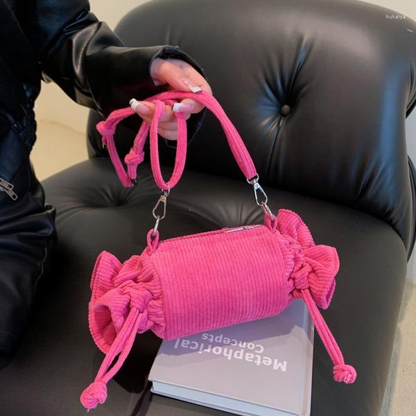 Sacchetti da sera mini caramelle a forma di ragazze borsetta da donna in vellutoy borsetta piccola borsa a tracolla 2023 tendenza lolita spalla dolce