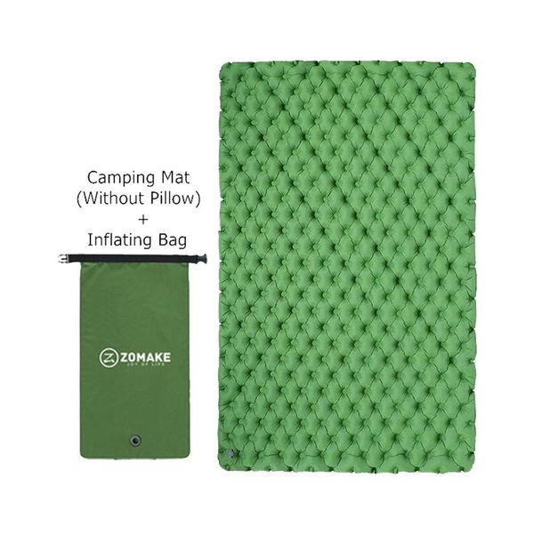 Matte Große Isomatte Ultraleichte Campingmatte Tragbare Matratze 2 Personen Große wasserdichte Unterlage Dicke Campingmatte mit tragbarer Tasche