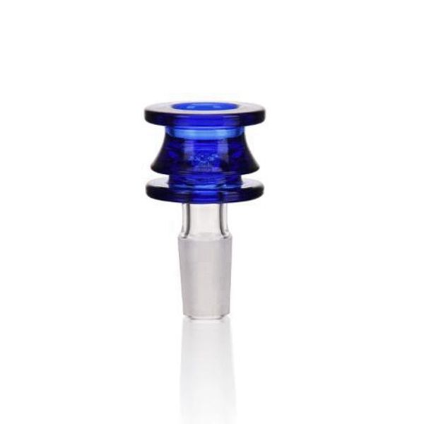 Neue innovative Rauchglas tragbarer austauschbarer 14 mm 18 mm männlicher Gelenkschnittstellen Bong Wasserpfeife Handrohrschüssel Kräuter Tabak Bubbler Öl Rigs Behälter