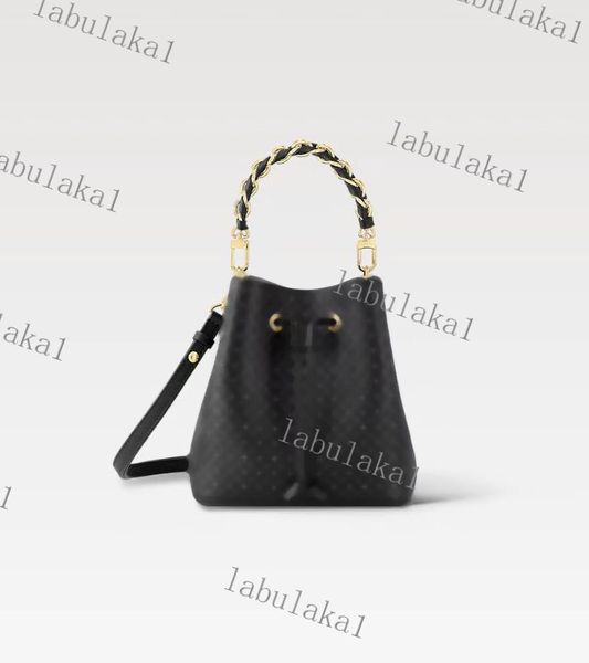 M22598 M22599 Signori da donna Fashion Design Casualmente Borse per borse per secchi di lusso Luxo Pulnelli Croce Top di alta qualità 7A Neonoe Mm Borse Borsa Caspa Navy Bianco