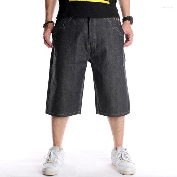 Jeans maschile estate plus size casual 8xl 7xl 6xl Fashion Hip Hop Hop Shorts Rights Shorts jeans.