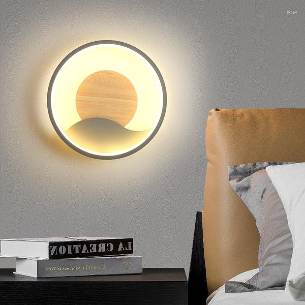 Lampada da parete Monte Light Light Vintage Sconces Luce LED per corridoio per letto La camera da letto soggiorno decorazioni per la casa