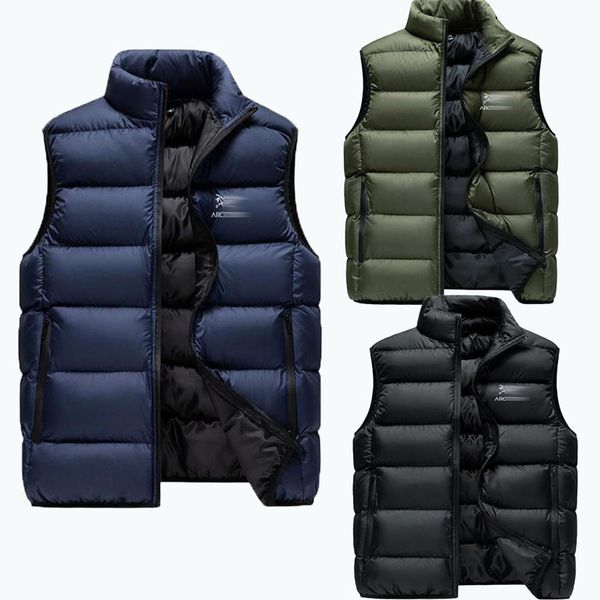 Gilet da uomo Stampa logo di lusso Gilet sportivi da esterno Cappotto invernale Giacca in cotone senza maniche Moda casual Gilet in cotone di alta qualità -Arc-Asian size 5681